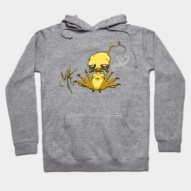 Grumpy Chicken Smoker Hoodie by Grumpy Chicken